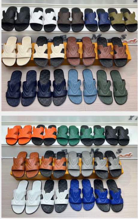 Picture of Louis Vuitton Slippers _SKULVsz38-45mnf02071432